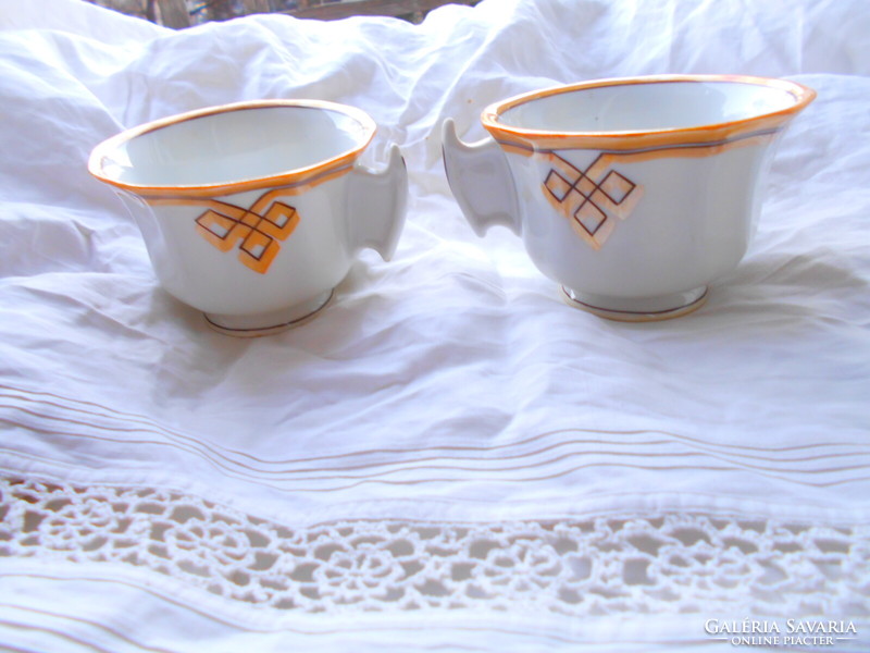 Elbogen porcelain cup-beautiful, gentle pieces - special ear design