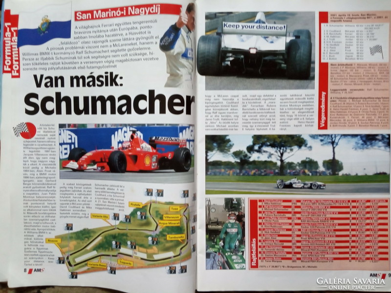 New car and motorsport 2001 / May ! In good condition !!!