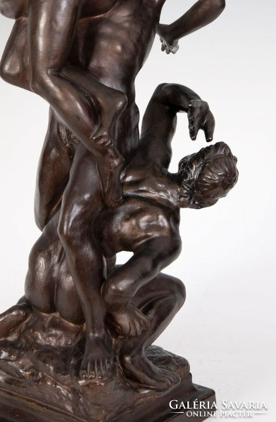 Abduction of Sabine Women by Giambologna (after).