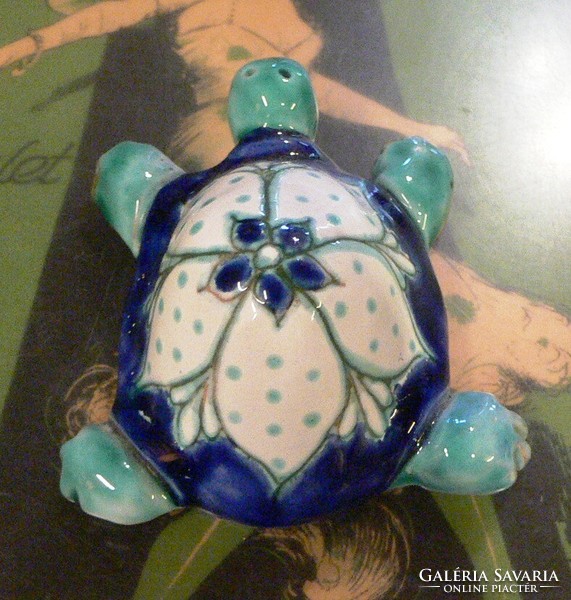 Morvay zsuzsa ceramic turtle