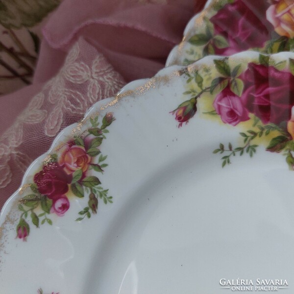 Royal Albert Old country rose süteményes tányér 3 db