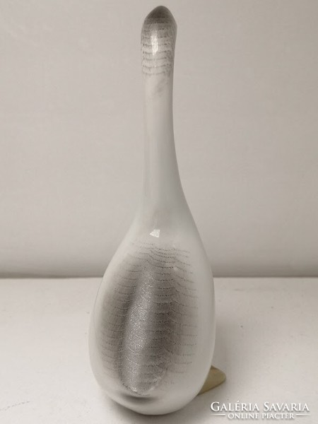 Hollóházi porcelán liba figura - 50135