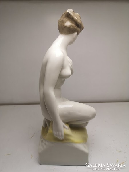 Hollóházi porcelán női akt figura - 50150