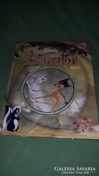 2005. Walt Disney - Bambi - CD-vel képes mese könyv a képek szerint EGMONT