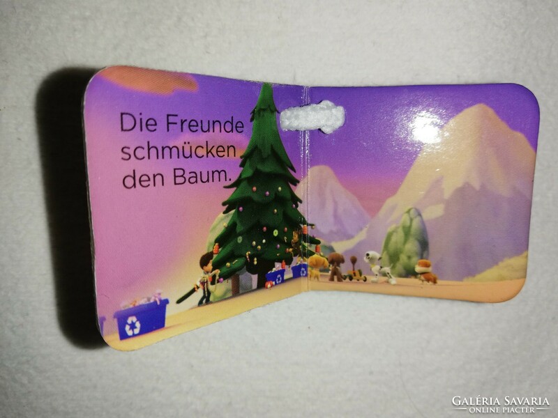 Mancs járőr karakterei német nyelvű mini mesekönyvekben, babakönyvek