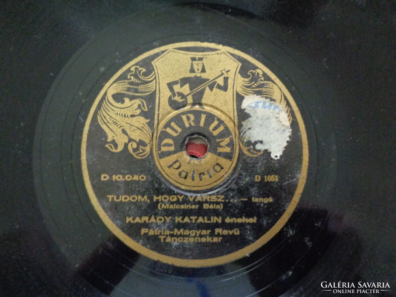 8 Katalin vinyl records from Karády