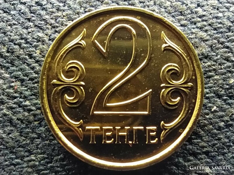 Kazahsztán 2 Tenge 2005 UNC FORGALMI SORBÓL (id70247)