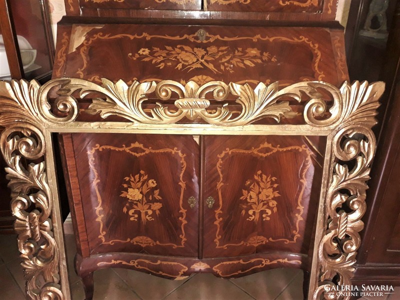 Inlaid sideboard - writing cabinet.