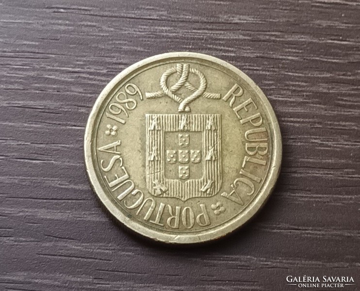 10 escudo,Portugália 1989