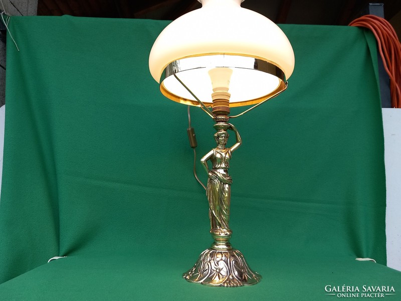 Chandelier completely renovated table lamp for sale.