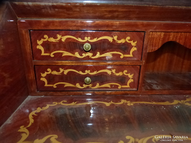 Inlaid sideboard - writing cabinet.