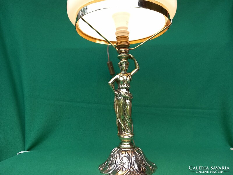 Chandelier completely renovated table lamp for sale.