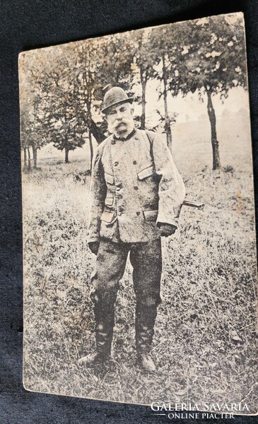 1907 Gödöllő Habsburg József Ferenc Hungarian king hunting hunter original contemporary photo - sheet image