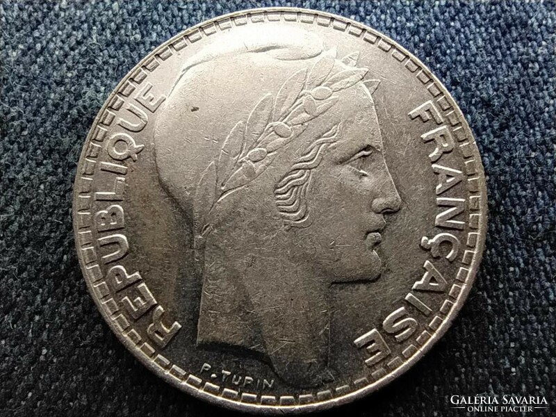 Third Republic of France .680 Silver 10 francs 1934 (id64765)