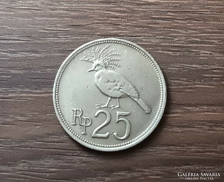 25 rúpia,Indonézia 1971