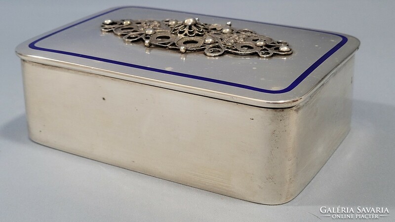 Beautiful antique silver box