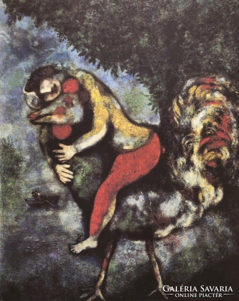 Nagyon szép Chagall litográfia