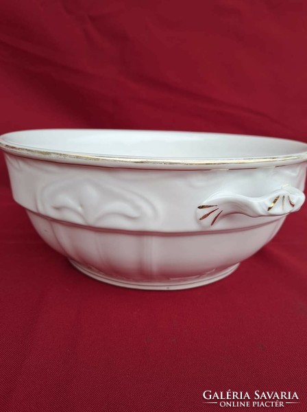 Mcp czechoslovakia beautiful lily eared patty bowl bowl village collectors nostalgia piece