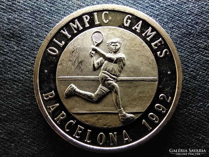 1992-es Barcelonai olimpiai játékok .999 ezüst emlékérem 19,6g 40mm PP (id69448)