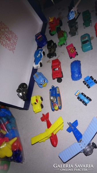 1 Box of old small cars, etc