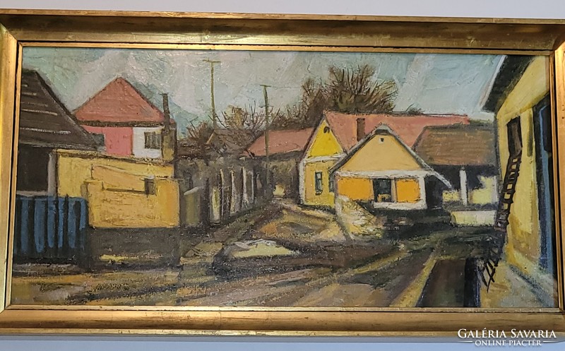 Original painting by István Arató [1922-2010] Budakalász