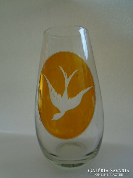Kosta boda-ulrica hydman-vallien design crystal glass vase - signed artistic work