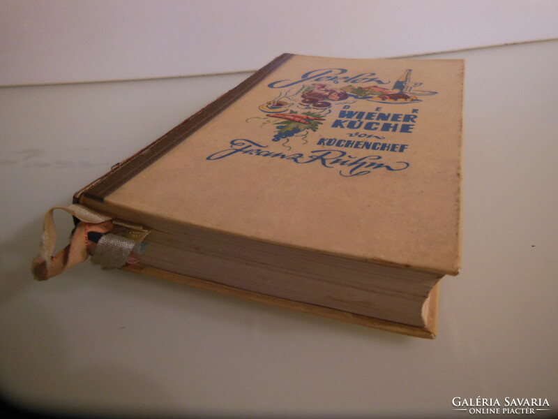Book - 1955 - franz ruhm: perlen der wiener küche - 384 pages - 20 x 13 cm