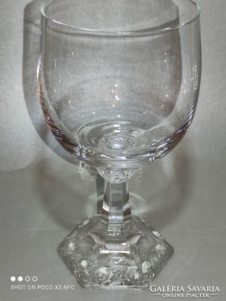 Rosenthal classic rose marked crystal glass glass set of 6 rose base special price!