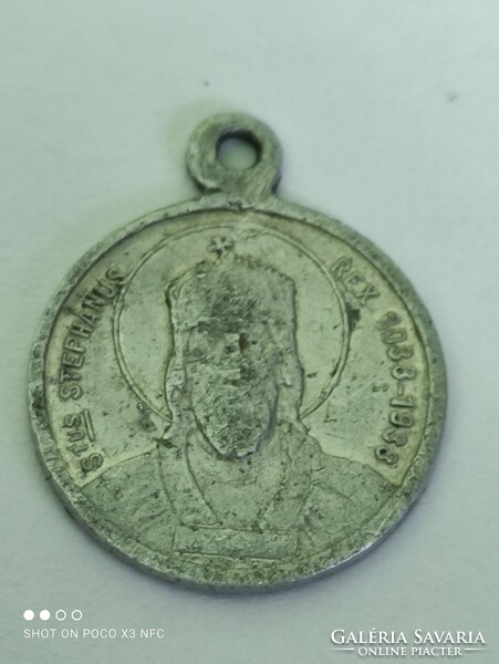Stephanus rex 1038 - 1938 pendant holy relic