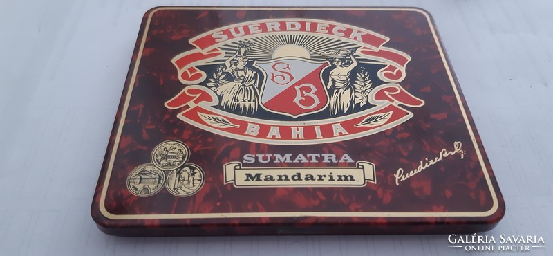 Suerdieck bahia sumatra mandarin rare cigar box for sale