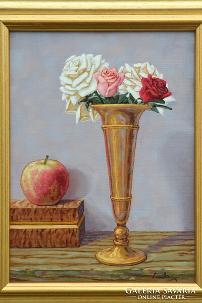 Rózsák vázában