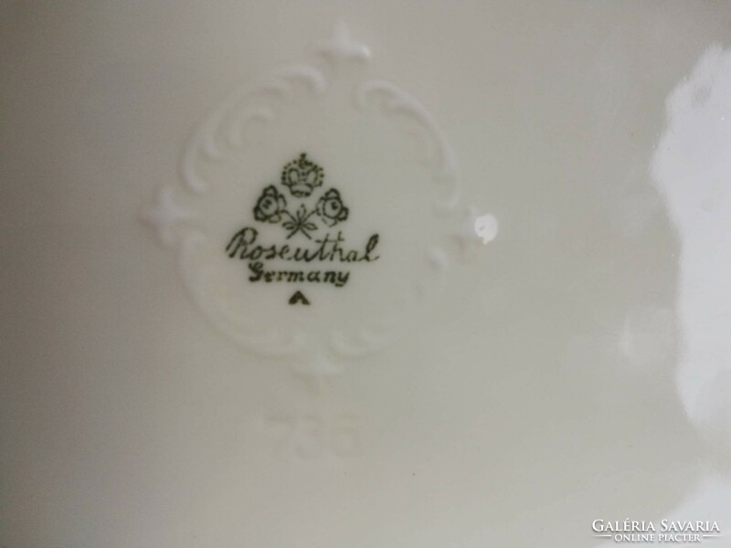 Rosenthal Németország  1935 ritka  porcelán gyertyatartó