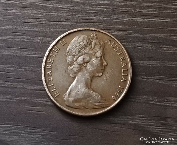 2 cent,Ausztrália 1966