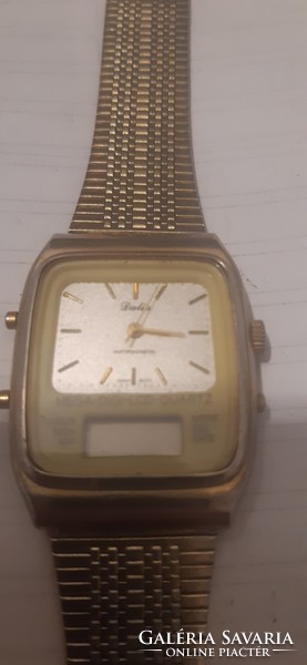 Dalia Japanese 2-function gold watch for sale