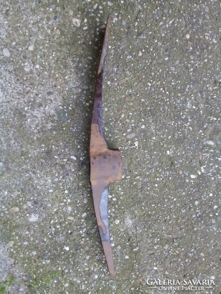 An old pickaxe