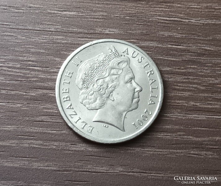 5 cent,Ausztrália 2001