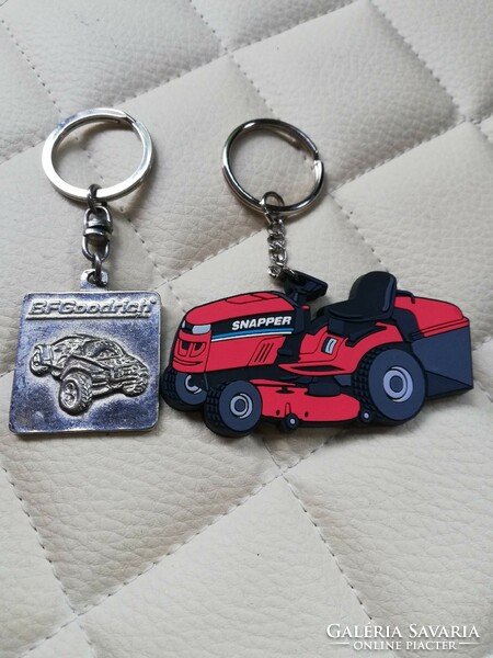 Vehicle key holders 2 metal-rubber