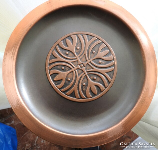 Copper / copper art wall plate - wall plate plate