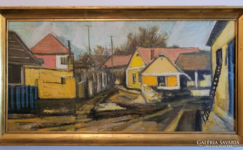 Original painting by István Arató [1922-2010] Budakalász