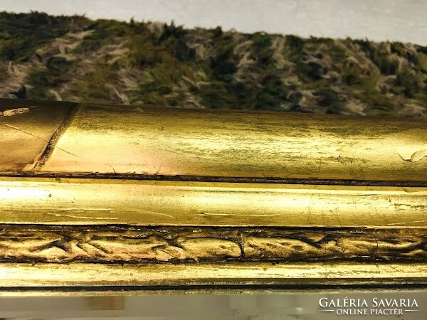 Antik aranyszínű Biedermeier tükör - 51175