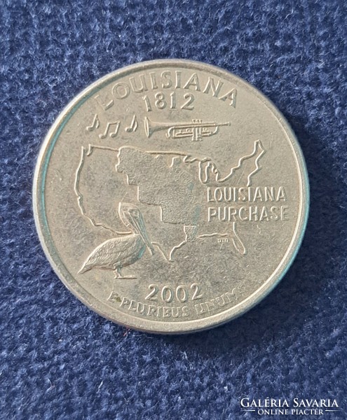 Usa souvenir 1/4 dollar