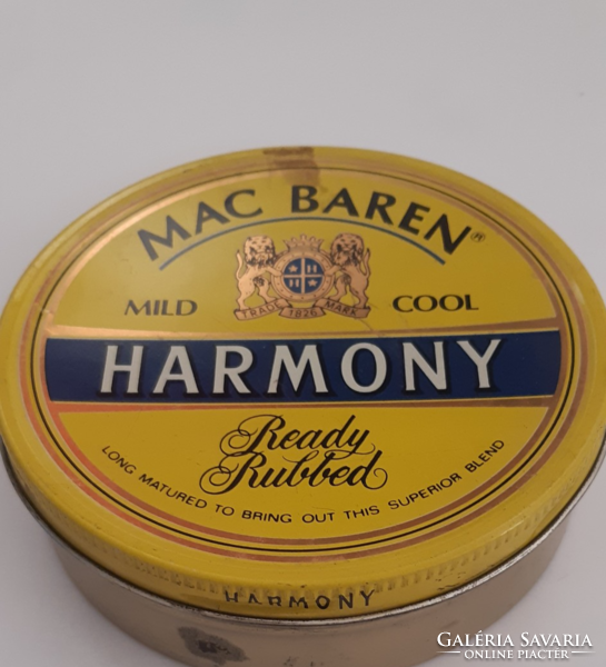 Mac baren harmony pipe tobacco metal box for sale
