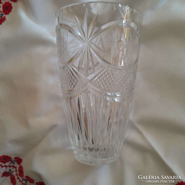 Olomkrystaly vase 22 cm flawless