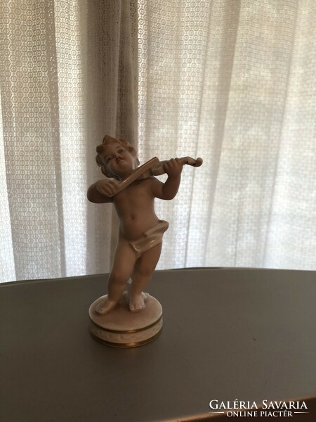 Schau Bach Kunst kisfiú hegedűvel