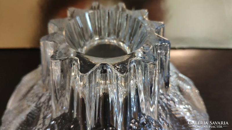 Lausitzer lead crystal serving centerpiece