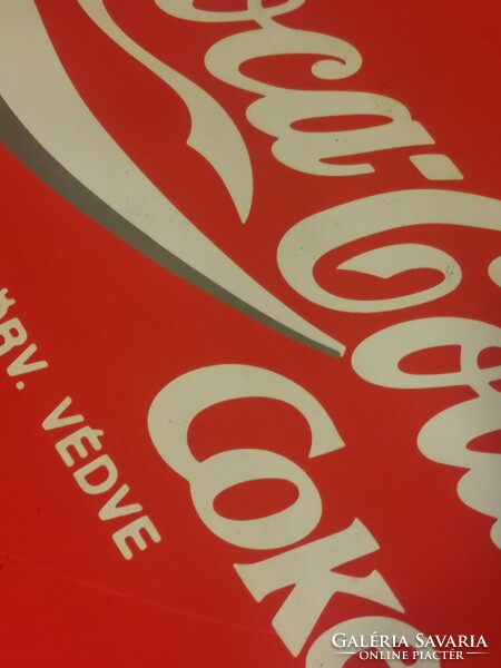 Retro coca-cola flag