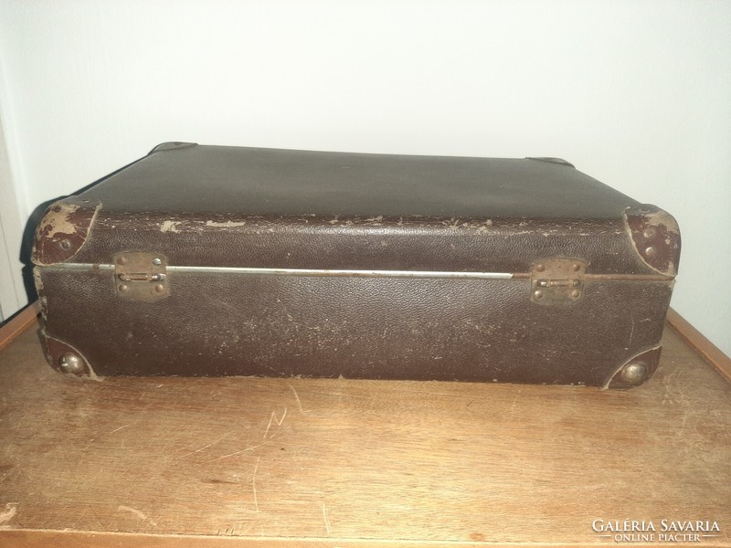 Old cardboard suitcase