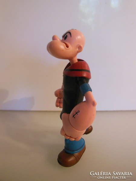 Statue - popeye - marked - 2001 - year - 12 x 8 cm - waist - hands move - nice condition
