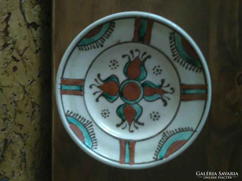 Kerámia tányér - Vámfalu-i mintával- Roca