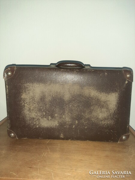 Old cardboard suitcase